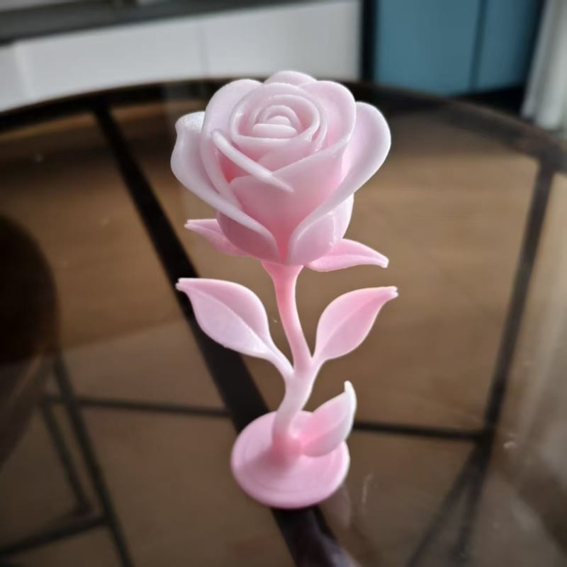 3D ispisan plastični poklon za Valentinovo djevojci, stolna dekoracija za dnevni boravak i spavaću sobu, ukras za par