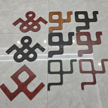 2 cm stropni kutni cvjetni panel, kineski stil, imitacija tvrdog drveta, dnevni boravak, plosnati mrežni panel