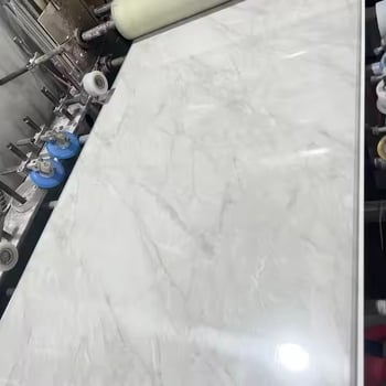 PVC integrirani zidni i stropni panel, ploča od kameno-plastike s uzorkom mramora, vodootporna i vatrootporna