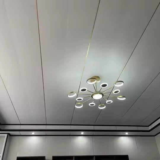 PVC integrirani zidni i stropni panel, ploča od kameno-plastike s uzorkom mramora, vodootporna i vatrootporna