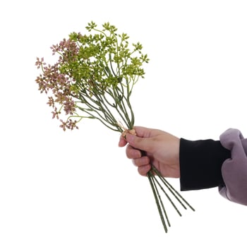 Umjetne zelene biljke i zvjezdasti anis za DIY dekoraciju, dijelovi za kućne cvjetne aranžmane