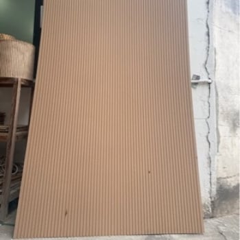 Ploče MDF visoke gustoće s rešetkastim i žljebovima za pozadinsku stijenu, dekorativni paneli s konveksno‑konkavom teksturom „Veliki zid”, laminirani.