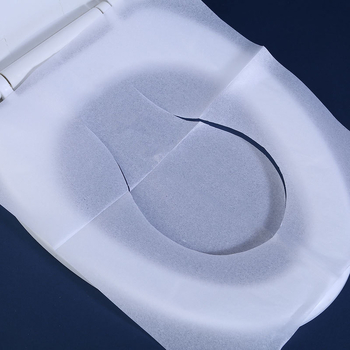 Jednokratna podloga za WC, otopiva u vodi iz drvene celuloze, veličina 360 × 425 mm