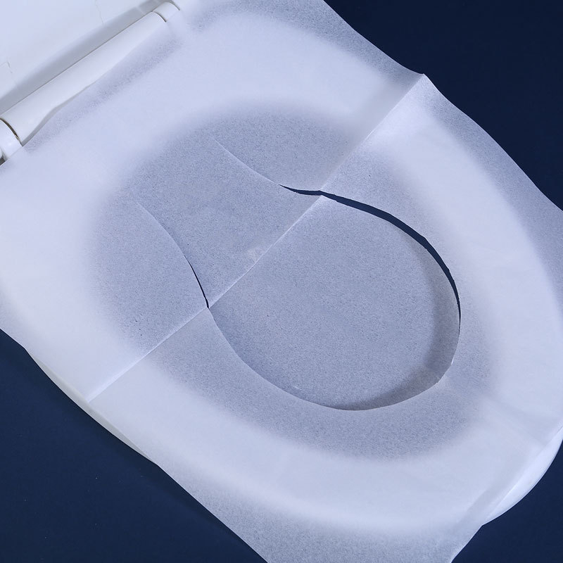 Jednokratna podloga za WC, otopiva u vodi iz drvene celuloze, veličina 360 × 425 mm