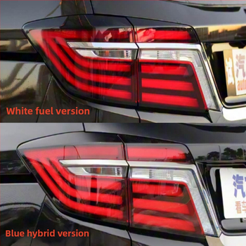 Poklopac i kućište stražnje svjetiljke za Honda Elysion 2016–2021, bijela/plava
