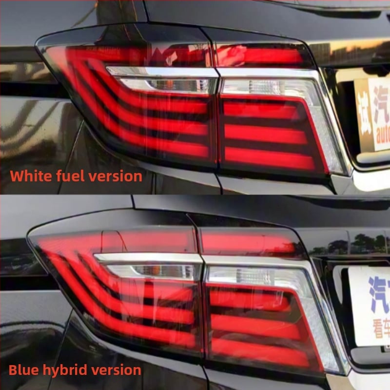 Poklopac i kućište stražnje svjetiljke za Honda Elysion 2016–2021, bijela/plava