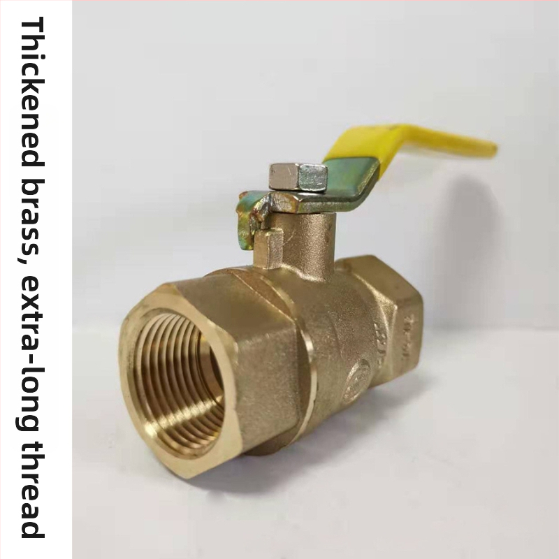 Guangjin Metal Products 600WOG mosadzový guľový ventil, americký štandard, NPT závit