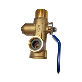 Troputni ručni kuglasti ventil od mesinga, kovani, s dugom rukohvatom, visokotlačni vodovodni ventil