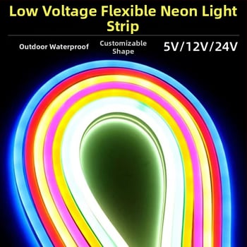 Fleksibilna silikon LED neonska traka za reklamu, vodootporna, za vanjsku upotrebu