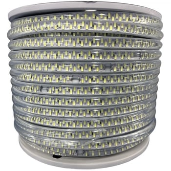 LED trak 110V za vanjsko vodootporno osvjetljenje i kućne/projekte namjene, visoka svjetlina, 5730 LED, 180 LED, 18W, 3000K/4000K/6500K, fleksibilan, velika gustoća