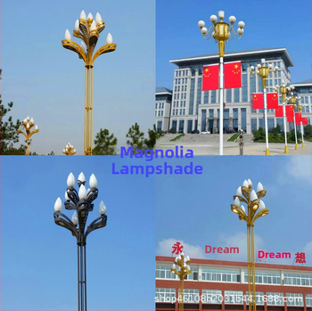 Akrylové vonkajšie tienidlo na lampu Magnolia, biele, priemer 300 mm.