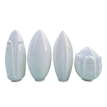Akrilni vanjski abažur lampe Magnolia, bijela, promjer 300 mm.