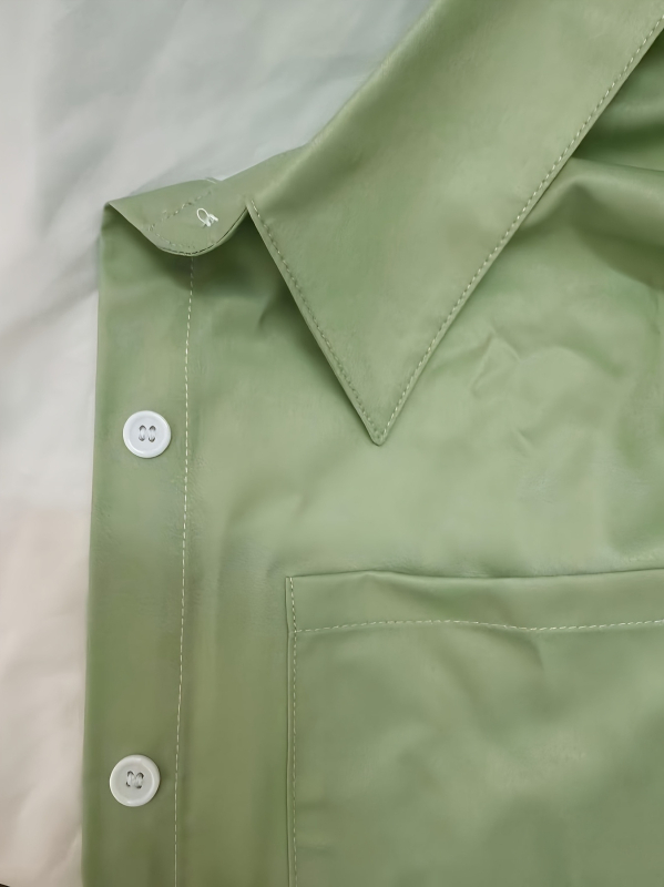 Plus‑size ženska širokog kroja bluza s dugim rukavima, gradientna boja, rever nalik ovratniku, nepravilan završetak, top u stilu jakne
