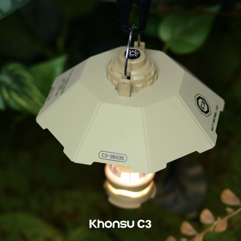 Khonsu C3 Taktička Kamping Svjetiljka LED Punjiva Višefunkcionalno Svjetlo za Šator