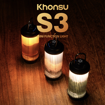 Khonsu S3Mini Punjivo Kamping Svjetlo za Šator - Višefunkcijsko LED Svjetlo