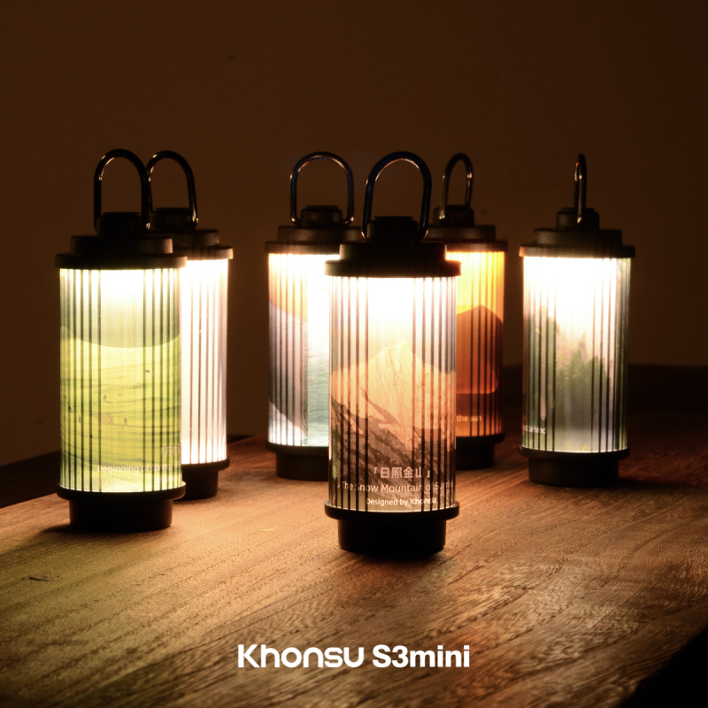 Khonsu S3Mini Punjivo Kamping Svjetlo za Šator - Višefunkcijsko LED Svjetlo