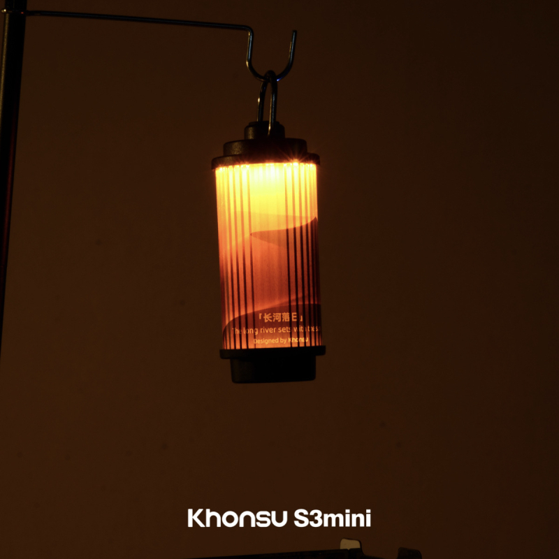 Khonsu S3Mini Punjivo Kamping Svjetlo za Šator - Višefunkcijsko LED Svjetlo