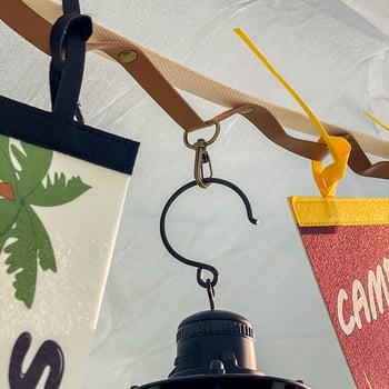 Vanjska prilagodljiva užad za kampiranje — za vješanje lampe i posuđa, višenamjenska linija za sušenje odjeće