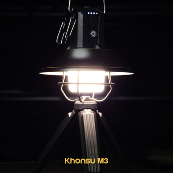 Khonsu M3 LED kamping svjetlo – punjivo, višefunkcionalno svjetlo za šator i atmosferu