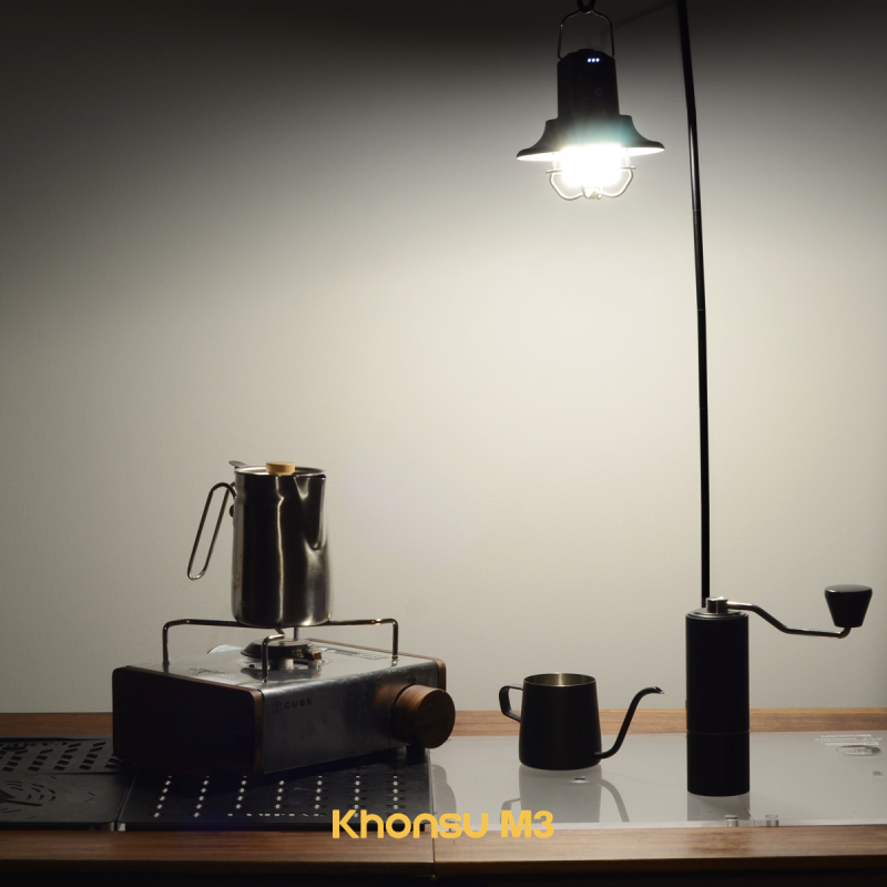 Khonsu M3 LED kamping svjetlo – punjivo, višefunkcionalno svjetlo za šator i atmosferu