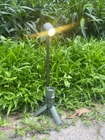 Prijenosno kamping svjetlo i flashlight s 4500mAh baterijom, podesiva jačina svjetla, magnetsko svjetlo za šator, 800 lumena