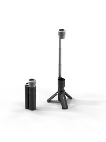 Prijenosno kamping svjetlo i flashlight s 4500mAh baterijom, podesiva jačina svjetla, magnetsko svjetlo za šator, 800 lumena