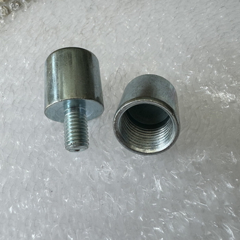 UFO industrijski i rudarski lampni rameni adapter, pocinano željezo, vanjski navoj M8/M10/M12/M14, unutarnji navoj 4‑točke/6‑točaka