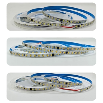 LED traka 220V, visoke svjetline, bez upravljača, samoljepljiva, 120 LED, 8 mm, 12W, nije vodootporna, linearno dekorativno osvjetljenje