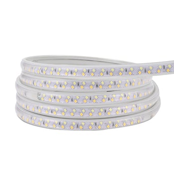 Dvobojna LED traka, 220V, vanjska vodootporna, fleksibilna, 3030 LED dioda