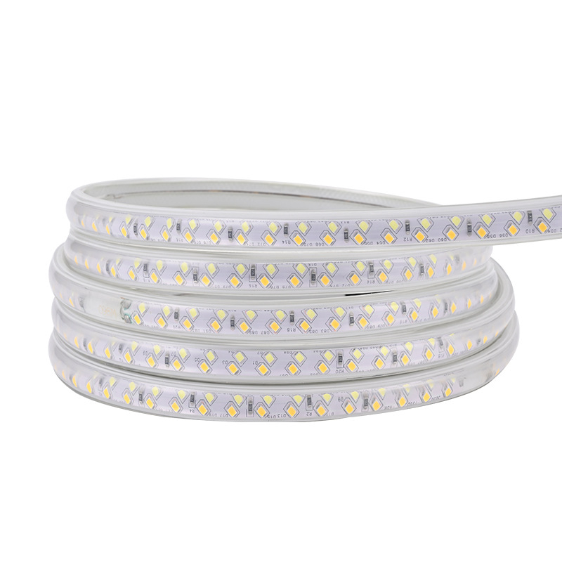 Dvobojna LED traka, 220V, vanjska vodootporna, fleksibilna, 3030 LED dioda