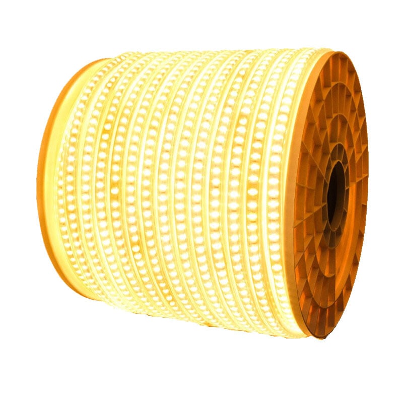 Ταινία LED 220V εξωτερική, αδιάβροχη, 2835, 3038 με καμπύλη επιφάνειας φωτισμού για εσωτερική και εξωτερική διακόσμηση