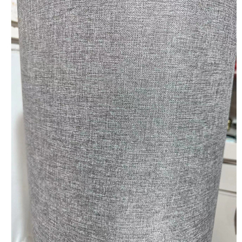 Siva lanena tkanina za abažur, materijal s perforiranim dizajnom