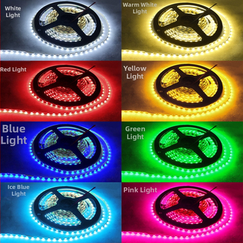 LED pásik 12V, 4 mm ultra tenký, 120 LED 2835, dĺžka 5 m, jemné svetlo do skrinky