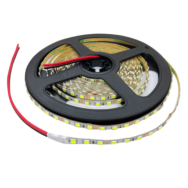 LED traka 12V, 4 mm ultra-tanka, 120 LED 2835, duljina 5 m, nježno svjetlo za ormariće