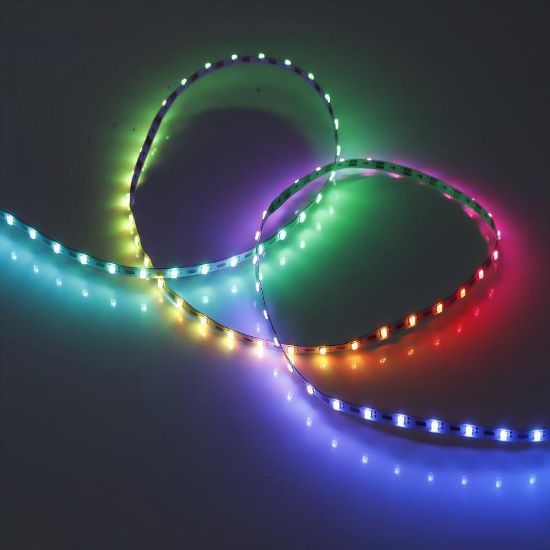 2,7 mm ultra-tanka RGB LED traka, 5V, jednopunktno upravljanje, efekt tekuće vode, dekorativno osvjetljenje za atmosferu