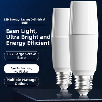 LED úsporná cylindrická downlight s E27 závitom, biele svetlo šetrné k očiam, domáce použitie