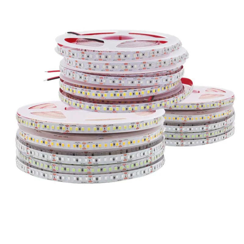LED trak 24V 5m, samoljepljiv, 120 LED, bez treperenja, unutarnja ambijentna rasvjeta s pametnim upravljačem (2700K–6500K)
