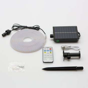 Solarne LED trake za vanjsku upotrebu, vodootporne, visoke svjetline, za ukrašavanje vrta i ambijentalno osvjetljenje, veleprodaja