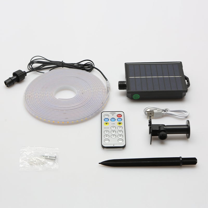 Solarne LED trake za vanjsku upotrebu, vodootporne, visoke svjetline, za ukrašavanje vrta i ambijentalno osvjetljenje, veleprodaja
