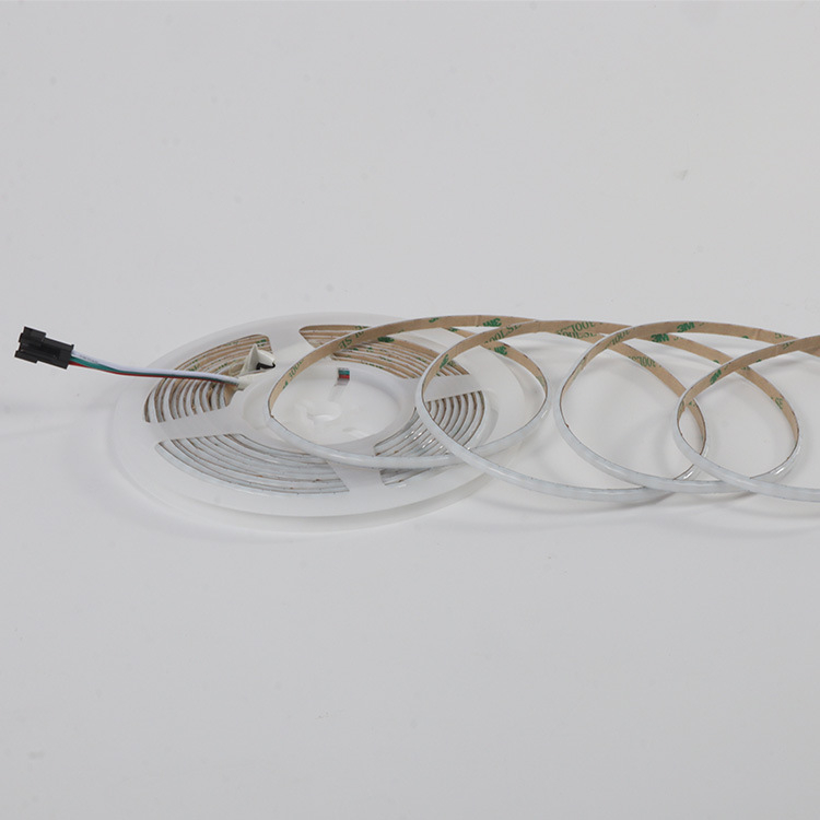 COB šarena LED traka, 5 mm, 160 LED/m, 12V/5V, programabilna, inteligentno upravljanje na jednom mjestu, efekt slapova, fleksibilna