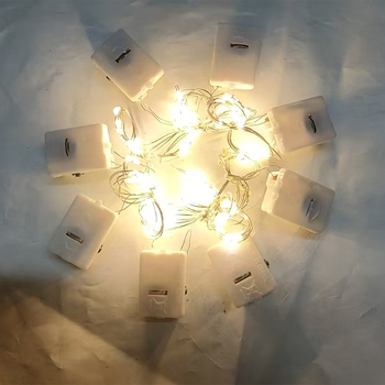 LED dekorativna svjetla s bakrenim žicom u obliku lampiona, dekorativno osvjetljenje za ukrase i poklone