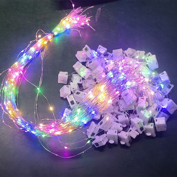 LED dekorativna svjetla s bakrenim žicom u obliku lampiona, dekorativno osvjetljenje za ukrase i poklone