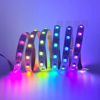 5V WS2812 RGB LED traka, 60 LED (5050), ambijentalno osvjetljenje, dekorativno, pametna kontrola
