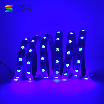 5V WS2812 RGB LED pásik, 60 LED (5050), ambientné osvetlenie, dekoratív, inteligentné ovládanie