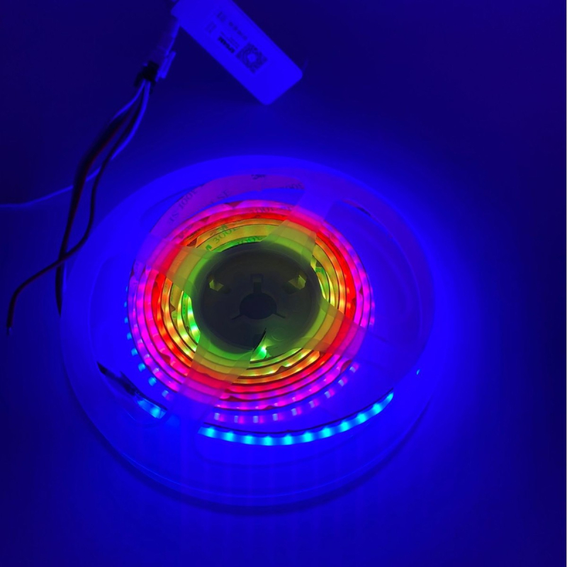 RGB CW COB LED trak, 24V, širina 12 mm, ambijentalno osvjetljenje za komercijalnu i kućnu upotrebu