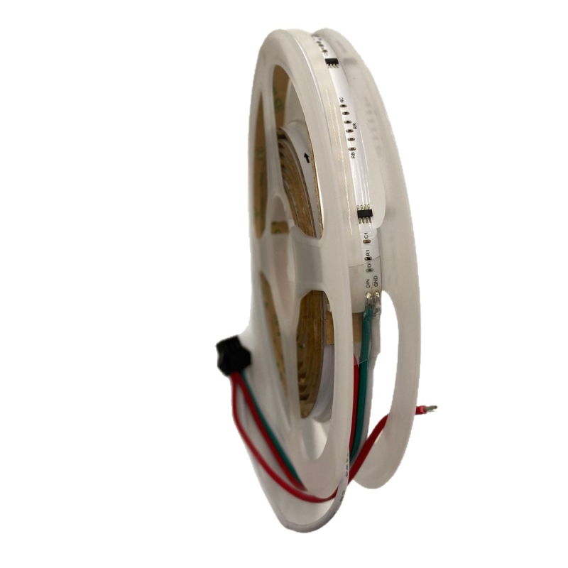 RGB CW COB LED trak, 24V, širina 12 mm, ambijentalno osvjetljenje za komercijalnu i kućnu upotrebu