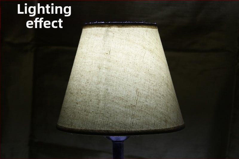 Šedé látkové tienidlo na stolnú lampu s E27