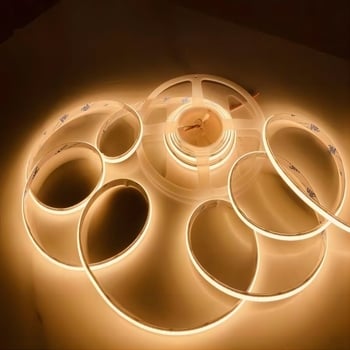 COB LED pásik, samolepiaci, 480 LED, 12V/24V, ultra úzka šírka 8 mm, na strop, skriňu a šatník