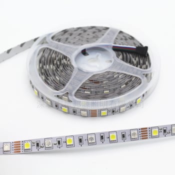 LED5050RGBW pásik, 5 m, RGBW teplá biela, 12–24 V