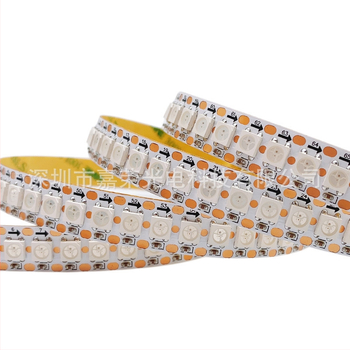 Inteligentný RGB LED pás s WS2811/WS2815, DMX512, flexibilný 5V/12V/24V, farebné efekty (model Jr-60554)